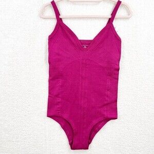 Anthropologie Raspberry  Bodysuit Size XS/S NWT
